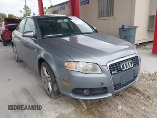 2008 Audi A4 2.0T with VIN WAUAF78EX8A014986, listed as a IAAI auction lot 41275273 with 135,288 mi miles. Bid and sale history available at carsss.com. Image 1.