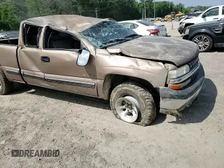 2001 Chevrolet Silverado 1500 LS with VIN 1GCEK19T41Z272423, listed as a Copart auction lot 53672165 with Not Provided miles and Salvage Title. Bid and sale history available at DreamBid. Image 13.