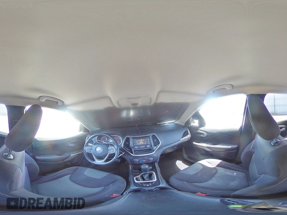 2017 Jeep Cherokee Altitude with VIN 1C4PJLAS6HW577086, listed as a Copart auction lot 57682925 with 109,316 mi miles and Salvage title. Bid and sale history available at DreamBid. Image 15.