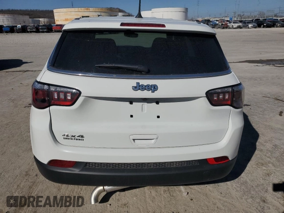 2025 Jeep Compass Sport with VIN 3C4NJDAN0ST534688, listed as a Copart auction lot 48355235 with 528 mi miles and Salvage title. Bid and sale history available at DreamBid. Image 6.