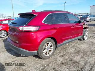 2015 Ford Edge SEL with VIN 2FMTK3J98FBC09172, listed as a IAAI auction lot 41341529 with 131,325 mi miles. Bid and sale history available at carsss.com. Image 4.