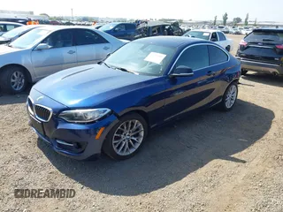 2015 BMW 2 Series 228i with VIN WBA1F9C59FVW98387, listed as a IAAI auction lot 42518807 with 79,848 mi miles and . Bid and sale history available at DreamBid. Image 17.