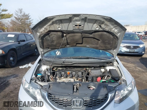 2014 Honda Civic Sedan LX with VIN 19XFB2F5XEE210316, listed as a IAAI auction lot 41662838 with 100,536 mi miles. Bid and sale history available at carsss.com. Image 10.