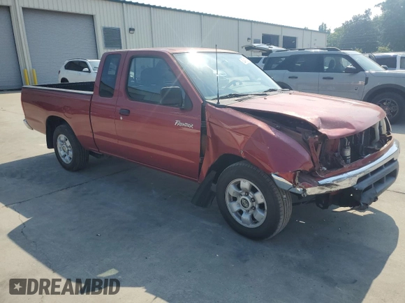 2000 Nissan Frontier XE with VIN 1N6DD26SXYC393054, listed as a Copart auction lot 62410125 with 106,319 mi miles and Salvage title. Bid and sale history available at DreamBid. Image 4.