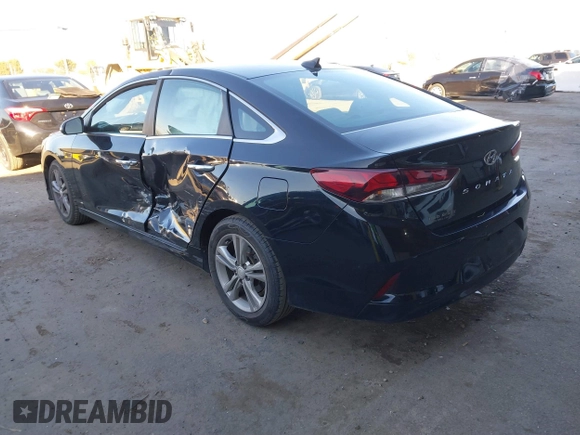 2018 Hyundai Sonata SEL with VIN 5NPE34AF0JH629804, listed as a IAAI auction lot 41388818 with 114,383 mi miles and . Bid and sale history available at DreamBid. Image 3.
