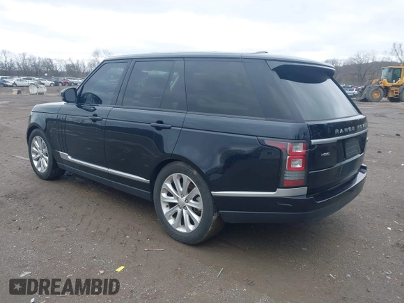 2015 Land Rover Range Rover HSE z VIN SALGS2VF8FA206003, wystawiony jako IAAI lot #41924522 z przebiegiem 115 265 mil mil oraz . Historia ofert i sprzedaży dostępna na DreamBid. Obrazek 3.