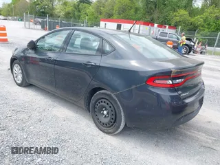 2014 Dodge Dart SXT with VIN 1C3CDFBHXED871595, listed as a IAAI auction lot 42215311 with 99,053 mi miles and . Bid and sale history available at carsss.com. Image 3.