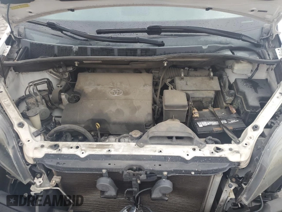 2013 Toyota Sienna SE with VIN 5TDXK3DC5DS332680, listed as a Copart auction lot 62996265 with 185,332 mi miles and Clean title. Bid and sale history available at DreamBid. Image 12.