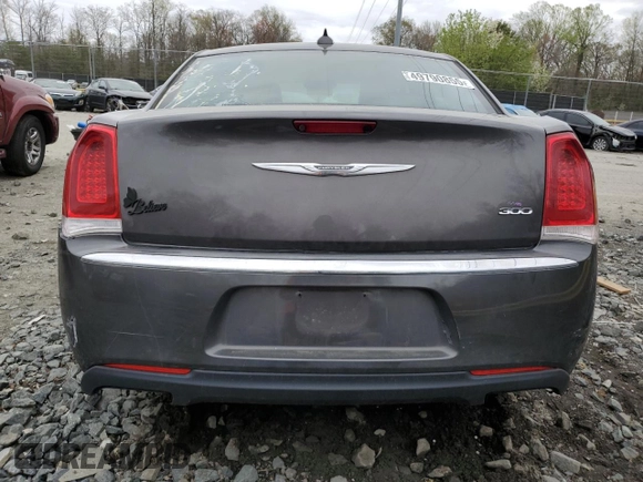 2016 Chrysler 300 Limited with VIN 2C3CCAAG8GH189495, listed as a Copart auction lot 49790855 with 96,407 mi miles and Salvage Title. Bid and sale history available at carsss.com. Image 6.