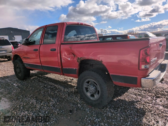 2003 Dodge 2500 ST with VIN 3D7KU28D13G782153, listed as a Copart auction lot 43834855 with 175,923 mi miles and Clean Title. Bid and sale history available at DreamBid. Image 2.