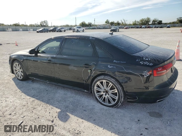 2017 Audi A8 Sport z VIN WAU43AFD9HN019845, wystawiony jako Copart lot #48113205 z przebiegiem 65 434 mil mil oraz Szkoda całkowita • Salvage title. Historia ofert i sprzedaży dostępna na DreamBid. Obrazek 2.