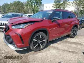 2022 Toyota Highlander XSE with VIN 5TDLZRBH2NS242545, listed as a Copart auction lot 59473185 with 150,464 mi miles and Clean title. Bid and sale history available at DreamBid. Image 1.