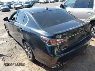 2017 Lexus GS with VIN JTHBZ1BL6HA009818, listed as a IAAI auction lot 42058206 with 137,711 mi miles. Bid and sale history available at carsss.com. Image 3.