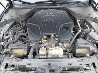 2021 Infiniti Q50 3.0t LUXE with VIN JN1EV7BP7MM705096, listed as a IAAI auction lot 41755035 with 92,476 mi miles. Bid and sale history available at carsss.com. Image 10.