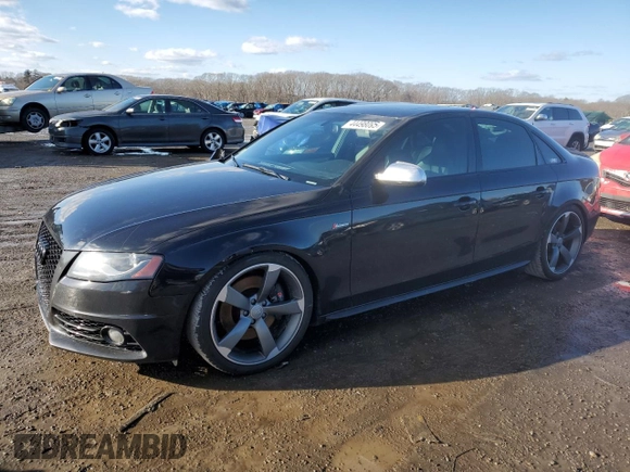 2012 Audi S4 Prestige with VIN WAUKGAFL9CA114943, listed as a Copart auction lot 44498095 with 111,409 mi miles and Clean Title. Bid and sale history available at carsss.com. Image 1.