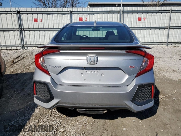 2017 Honda Civic Sedan Si with VIN 2HGFC1E55HH705459, listed as a Copart auction lot 46240865 with 68,571 mi miles and Salvage Title. Bid and sale history available at carsss.com. Image 6.