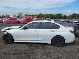 2021 BMW 3 Series M340i xDrive with VIN 3MW5U9J01M8B89618, listed as a IAAI auction lot 40473458 with 58,438 mi miles. Bid and sale history available at carsss.com. Image 14.