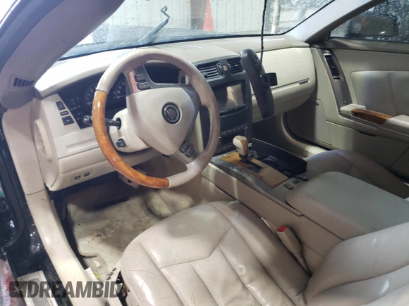 2005 Cadillac XLR z VIN 1G6YV34AX55601101, wystawiony jako Copart lot #75821644 z przebiegiem Nie podano mil oraz Szkoda całkowita • Salvage title. Historia ofert i sprzedaży dostępna na DreamBid. Obrazek 8.