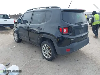2019 Jeep Renegade Sport with VIN ZACNJBAB2KPJ83085, listed as a IAAI auction lot 41582293 with 1 mi miles. Bid and sale history available at carsss.com. Image 3.