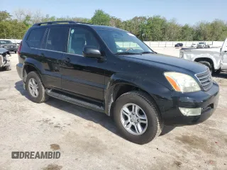 2003 Lexus GX 470 with VIN JTJBT20X030019738, listed as a Copart auction lot 53543855 with 169,824 mi miles and Clean Title. Bid and sale history available at DreamBid. Image 4.