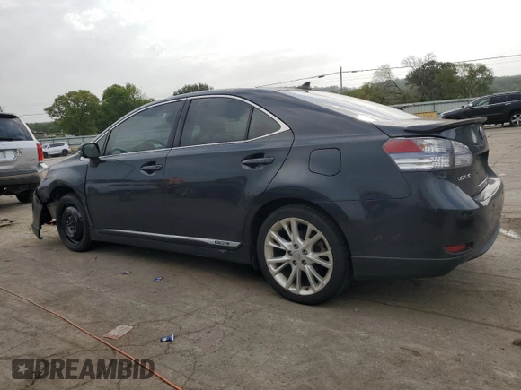 2010 Lexus HS 250h with VIN JTHBB1BA9A2022260, listed as a Copart auction lot 65062564 with 186,267 mi miles and Clean Title. Bid and sale history available at DreamBid. Image 2.