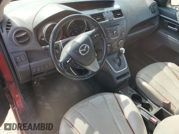 2012 Mazda 5 Grand Touring with VIN JM1CW2DL8C0138627, listed as a Copart auction lot 53463295 with 164,359 mi miles and Salvage title. Bid and sale history available at DreamBid. Image 8.