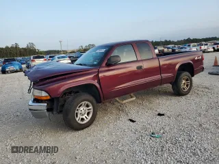2003 Dodge Dakota z VIN 1D7HG42XX3S197550, wystawiony jako Copart lot #79550024 z przebiegiem 70 997 mil mil oraz Szkoda całkowita • Salvage title. Historia ofert i sprzedaży dostępna na DreamBid. Obrazek 1.