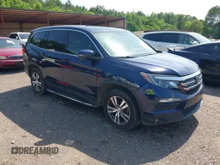 2017 Honda Pilot EX-L z VIN 5FNYF5H76HB003546, wystawiony jako IAAI lot #42242229 z przebiegiem 148 444 mil mil oraz . Historia ofert i sprzedaży dostępna na DreamBid. Obrazek 1.