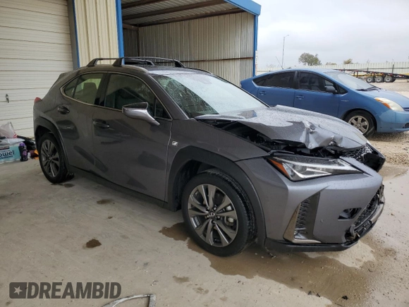 2019 Lexus UX with VIN JTHY3JBH4K2013715, listed as a Copart auction lot 68423002 with 20,011 mi miles. Bid and sale history available at carsss.com. Image 4.