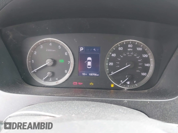 2017 Hyundai Sonata Sport with VIN 5NPE34AFXHH450678, listed as a IAAI auction lot 42078116 with 100,756 mi miles and . Bid and sale history available at DreamBid. Image 7.