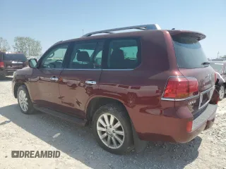 2008 Lexus LX 570 z VIN JTJHY00W184006309, wystawiony jako Copart lot #48799355 z przebiegiem 132 114 mil mil oraz Szkody całkowita. Historia ofert i sprzedaży dostępna na DreamBid. Obrazek 2.