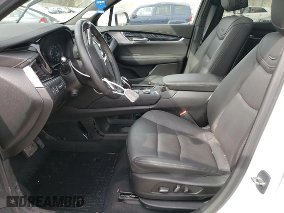 2024 Cadillac XT6 FWD Premium Luxury with VIN 1GYKPCRS4RZ702383, listed as a Copart auction lot 53346745 with 43,339 mi miles and Salvage title. Bid and sale history available at DreamBid. Image 7.