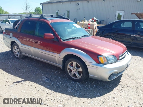 2003 Subaru Baja with VIN 4S4BT61CX37107186, listed as a IAAI auction lot 42132989 with 247,000 mi miles and . Bid and sale history available at DreamBid. Image 1.