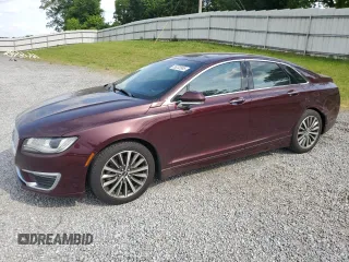 2017 Lincoln MKZ Select with VIN 3LN6L5C97HR649682, listed as a Copart auction lot 55233965 with 104,727 mi miles and Salvage title. Bid and sale history available at DreamBid. Image 1.
