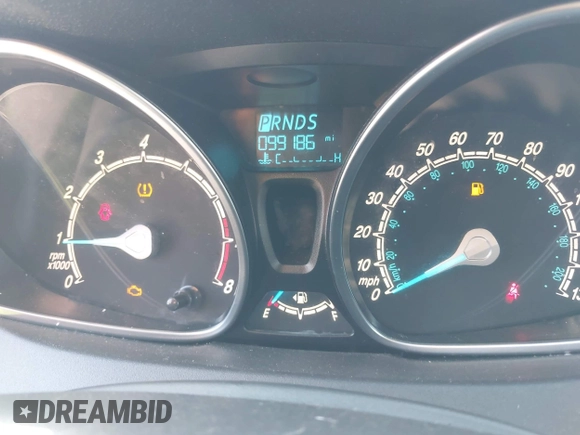 2017 Ford Fiesta SE with VIN 3FADP4BJ0HM117117, listed as a IAAI auction lot 41983052 with 99,186 mi miles. Bid and sale history available at carsss.com. Image 7.