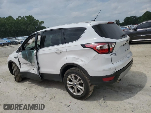2017 Ford Escape SE with VIN 1FMCU0GD9HUE00634, listed as a Copart auction lot 53939945 with 102,109 mi miles and Salvage Title. Bid and sale history available at DreamBid. Image 2.
