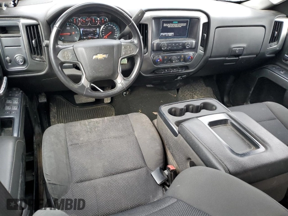 2017 Chevrolet Silverado 1500 LT with VIN 1GCRCREH3HZ353132, listed as a Copart auction lot 47056205 with 97,641 mi miles and Salvage Title. Bid and sale history available at DreamBid. Image 8.