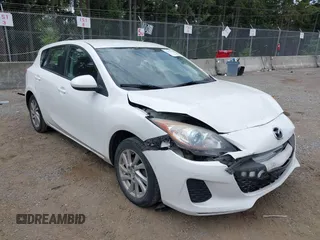 2012 Mazda 3 i Touring with VIN JM1BL1L77C1604187, listed as a IAAI auction lot 42553971 with 105,208 mi miles and . Bid and sale history available at DreamBid. Image 1.