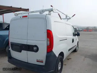2019 Ram ProMaster City Cargo Van Tradesman with VIN ZFBHRFAB1K6N89607, listed as a IAAI auction lot 41842713 with 89,813 mi miles. Bid and sale history available at carsss.com. Image 4.