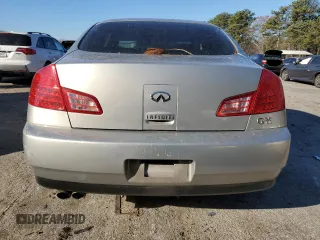 2003 Infiniti G35 w/Leather with VIN JNKCV51E83M016075, listed as a Copart auction lot 84657544 with 196,858 mi miles and Salvage Title. Bid and sale history available at DreamBid. Image 6.