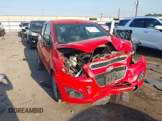 2014 Chevrolet Spark LT with VIN KL8CD6S93EC567611, listed as a IAAI auction lot 41871911 with 165,286 mi miles. Bid and sale history available at carsss.com. Image 1.