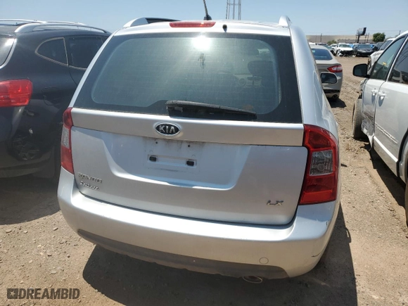 2007 Kia Rondo LX with VIN KNAFG525677029450, listed as a Copart auction lot 60898604 with NaN miles and Clean Title. Bid and sale history available at carsss.com. Image 6.
