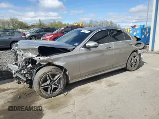 2020 Mercedes-Benz C 300 z VIN WDDWF8EB7LR541568, wystawiony jako Copart lot #55148375 z przebiegiem Nie podano mil oraz Szkoda całkowita • Salvage title. Historia ofert i sprzedaży dostępna na DreamBid. Obrazek 1.