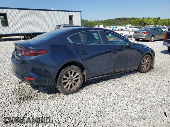 2021 Mazda 3 S with VIN JM1BPAAL3M1326099, listed as a Copart auction lot 52400115 with 58,159 mi miles and Salvage Title. Bid and sale history available at DreamBid. Image 3.