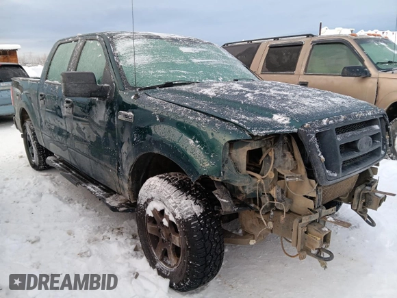 2008 Ford F-150 XL with VIN 1FTRW14W08FA87403, listed as a Copart auction lot 87237614 with 173,971 mi miles and Salvage Title. Bid and sale history available at carsss.com. Image 4.