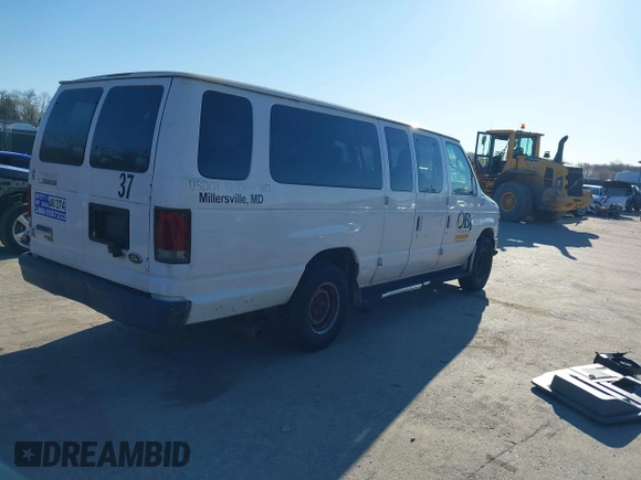 2009 Ford Econoline Passenger XL with VIN 1FBSS31L29DA79811, listed as a IAAI auction lot 41900193 with 245,501 mi miles and . Bid and sale history available at DreamBid. Image 4.
