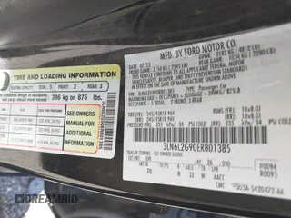 2014 Lincoln MKZ with VIN 3LN6L2G90ER801385, listed as a IAAI auction lot 41815173 with 155,579 mi miles and . Bid and sale history available at DreamBid. Image 9.