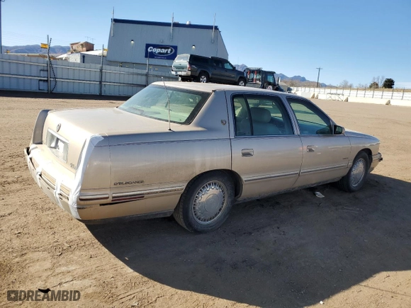 1997 Cadillac DeVille DHS with VIN 1G6KE54Y6VU298810, listed as a Copart auction lot 48300565 with 234,488 mi miles and Salvage Title. Bid and sale history available at carsss.com. Image 3.