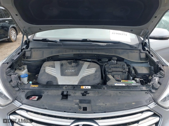2014 Hyundai Santa Fe Limited with VIN KM8SR4HF5EU076887, listed as a IAAI auction lot 41900374 with 124,346 mi miles. Bid and sale history available at carsss.com. Image 10.