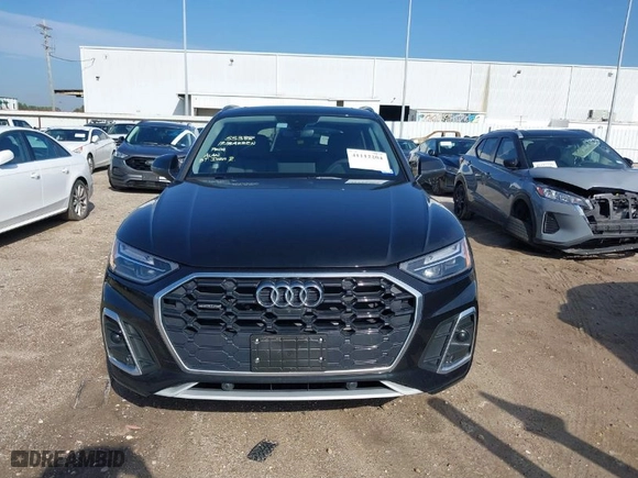2024 Audi Q5 S line Premium Plus with VIN WA1EAAFY6R2047325, listed as a IAAI auction lot 41112204 with 10,811 mi miles. Bid and sale history available at carsss.com. Image 13.